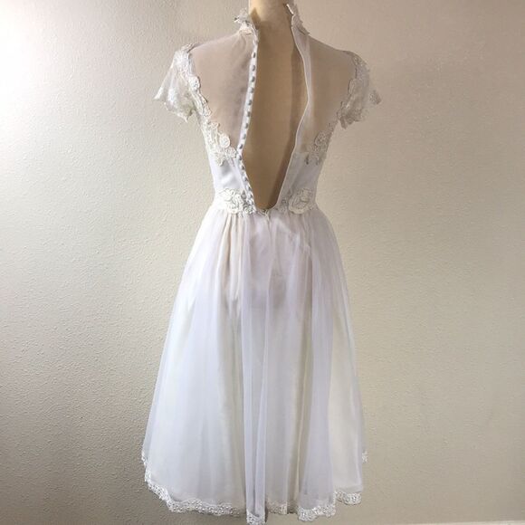 VINTAGE ILGWU WOMEN DRESS SIZE S - Picture 8 of 9